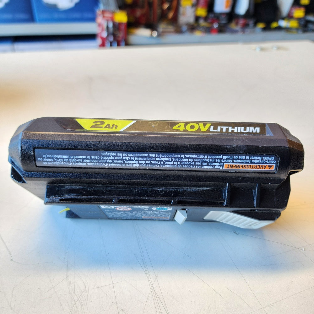 40V Lithium-Ion 2.0 Ah Battery 40V Lithium-Ion 2.0 Ah Battery